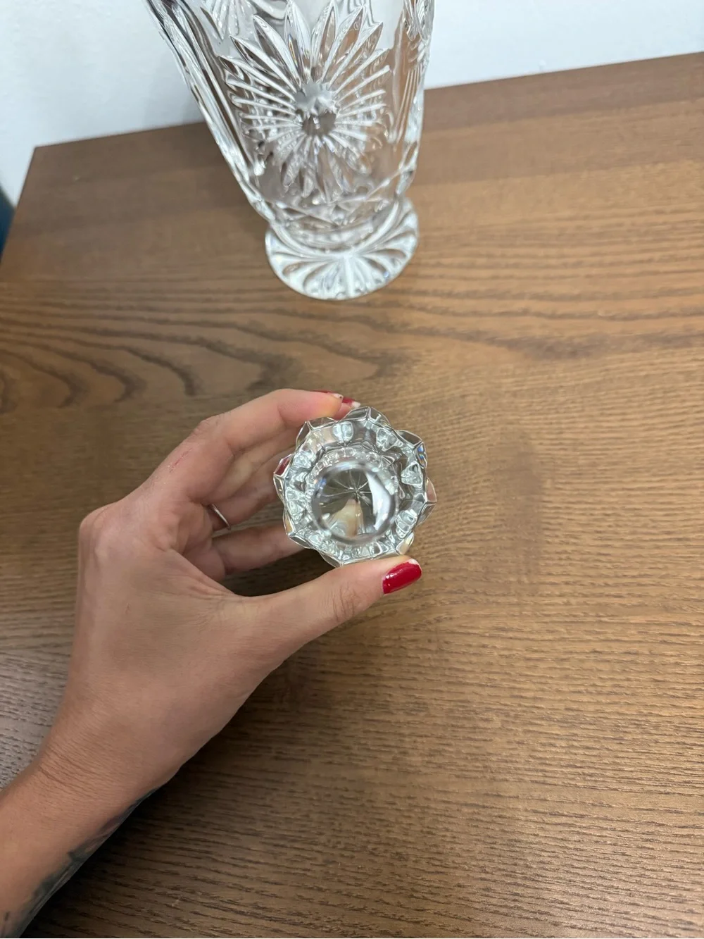 Vintage Waterford Millennium Collection Crystal Decanter
